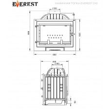 Каминная топка EVEREST D10