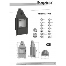 Каминная топка Hajduk Prisma 1VM