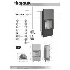 Каминная топка Hajduk Prisma 1VMh