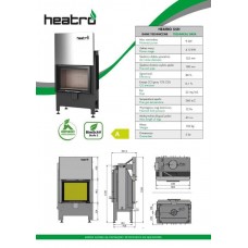 Каминная топка Heatro 55H