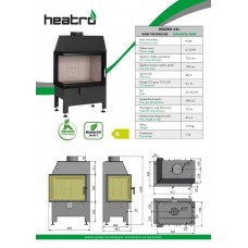 Каминная топка Heatro 55L