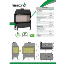 Каминная топка Heatro 69L