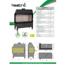 Каминная топка Heatro 81L