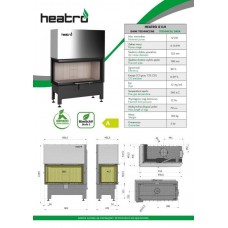 Каминная топка Heatro 81LH