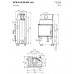 Каминная топка Hoxter ECKA 50/35/45L левосторонняя от производителя Hoxter