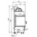 Каминная топка Hoxter ECKA 67/45/51L Левосторонняя от производителя Hoxter