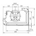 Каминная топка Hoxter ECKA 76/45/57Rh Правосторонняя от производителя Hoxter