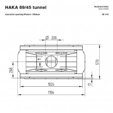 Каминная топка Hoxter HAKA 89/45Th