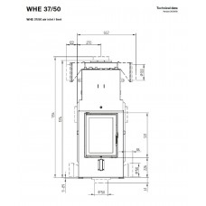 Топка Hoxter WHE 37/50 с водным контуром