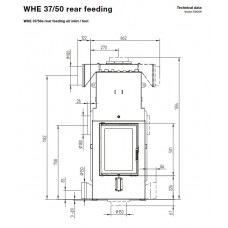 Топка Hoxter WHE 37/50a с водным контуром