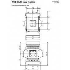 Топка Hoxter WHE 37/50aWTR с водным контуром