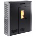 Печь-камин Invicta Daglan 9 Pellet Stove Серая с разводом тепла от производителя Invicta