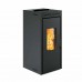 Печь-камин Invicta Teramo 17 Pellet Stove Черная (с водяным контуром) от производителя Invicta