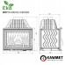 Каминная топка KAWMET W17 EKO 16.1 кВт от производителя KAWMET