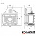 Каминная топка KAWMET W3 LB с левым боковым стеклом 16.7 kW от производителя KAWMET