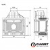 Каминная топка KAWMET W3 PB c правым боковым стеклом 16.7 kW от производителя KAWMET