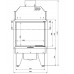 Каминная топка KFD ECO iLINE 5161 от производителя KFD