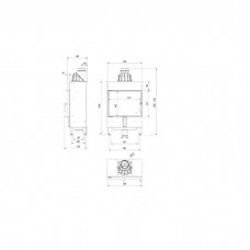 Каминная топка Kratki Lucy/12/Slim