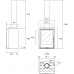 Каминная топка LL Calor ATRIUM 50 + T от производителя LL CALOR