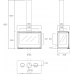 Каминная топка LL Calor ATRIUM / ATRIA 80 LI + T от производителя LL CALOR