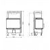 Каминная топка Scan 5003 FL/FR от производителя Scan
