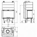 Каминная топка Scan 5004 FRL от производителя Scan