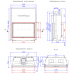 Каминная топка FLAT 120/80 от производителя Warmhaus