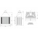 Каминная топка FLAT 90/70 от производителя Warmhaus